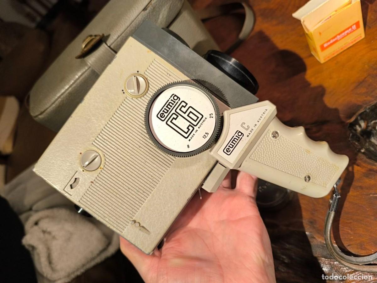 Antig&uuml;edades: CAMARA DE CINE EUMIG C6 MADE IN AUSTRIA S8, FUNCIONA - Foto 2