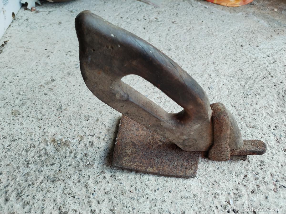 Antig&uuml;edades: antigua azuela de carpintero - c181 - Foto 4