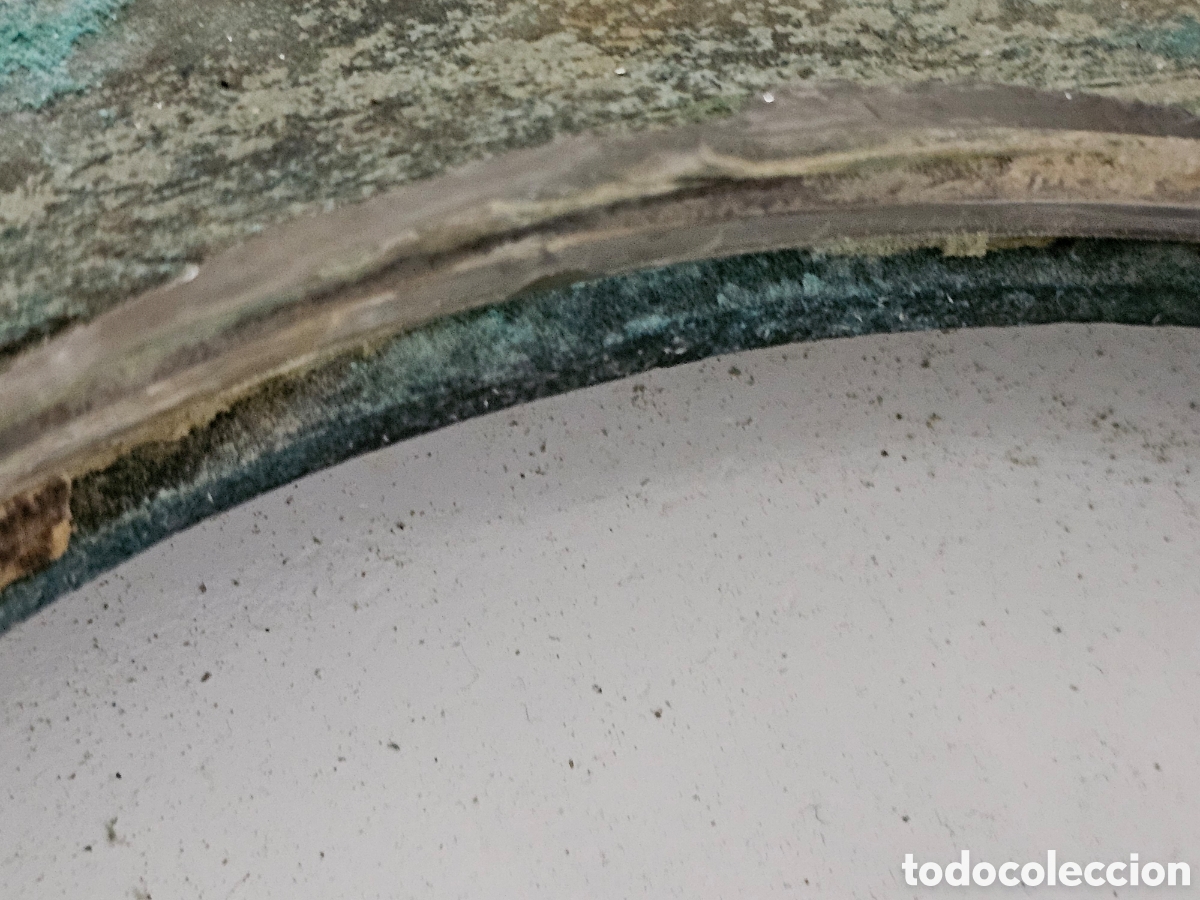 Antig&uuml;edades: L&aacute;mpara de barco de bronce, sin bombeta, - Foto 6