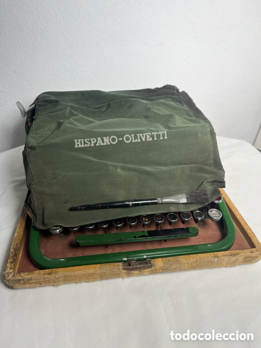 Antig&uuml;edades: Antigua m&aacute;quina escribir Hispano Olivetti Studio 46 - Foto 3
