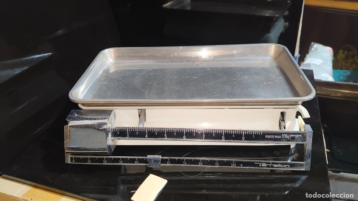 Antig&uuml;edades: Balance de pr&eacute;cision 10 kg max 1960 terraillon - Foto 1