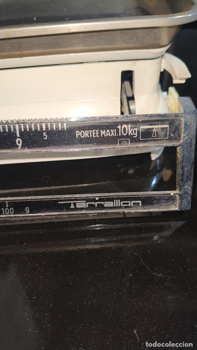 Antig&uuml;edades: Balance de pr&eacute;cision 10 kg max 1960 terraillon - Foto 5
