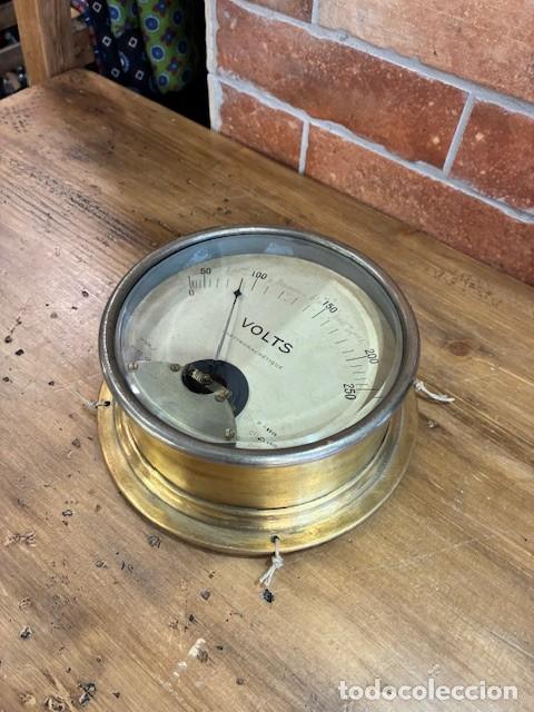 Antig&uuml;edades: Voltimetro electromagnetico antiguo - Foto 3