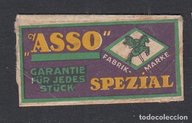 Antig&uuml;edades: FUNDA DE HOJA DE AFEITAR ASSO SPEZIAL - Foto 1