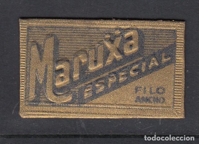 Antig&uuml;edades: FUNDA Y HOJA DE AFEITAR MARUXA ESPECIAL - Foto 1