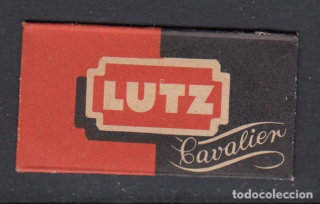 Antig&uuml;edades: FUNDA Y HOJA DE AFEITAR LUTZ - Foto 1