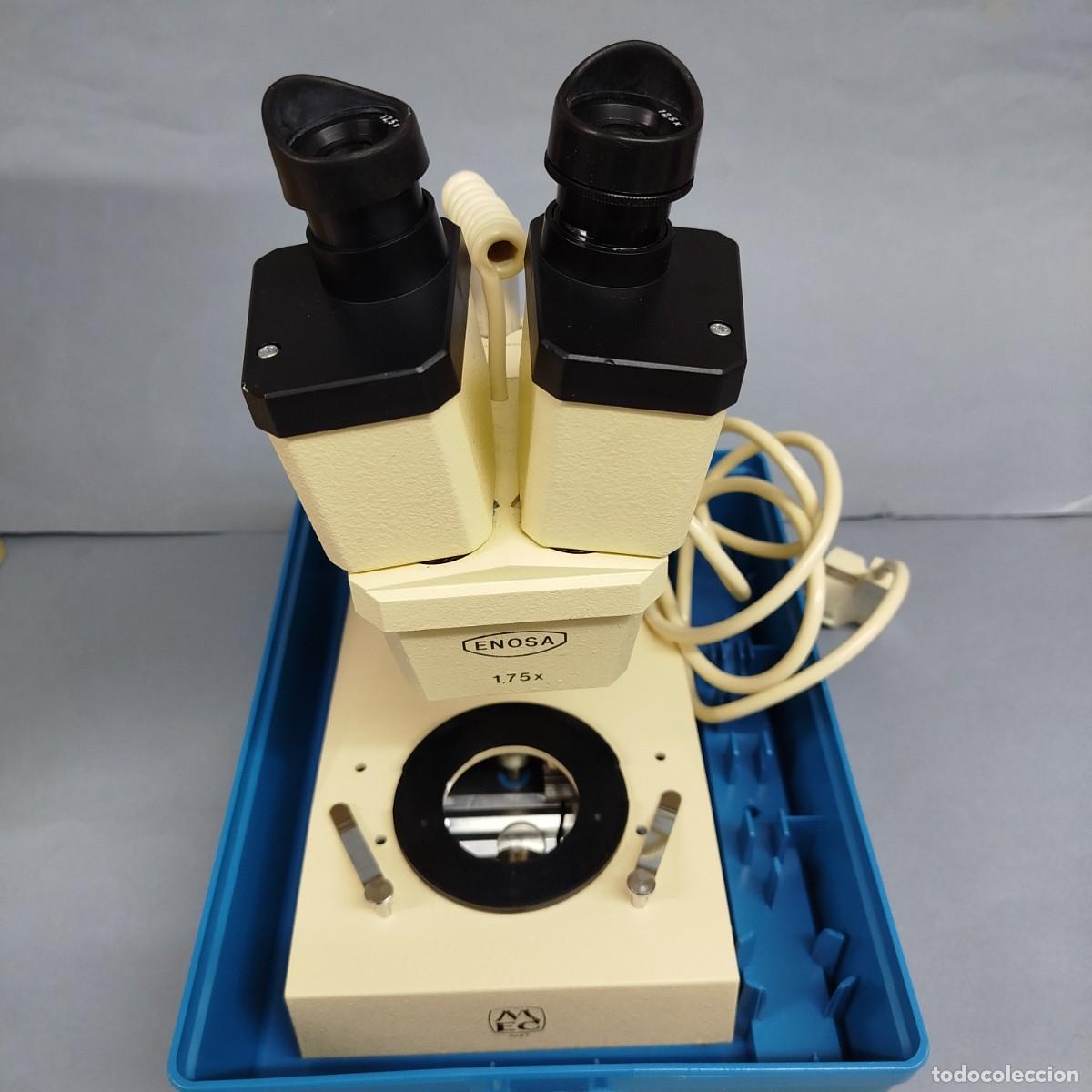 Antig&uuml;edades: MICROSCOPIO BINOCULAR ENOSA - Foto 1