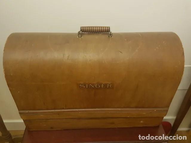 Antig&uuml;edades: M&aacute;quina de coser Singer - Foto 6