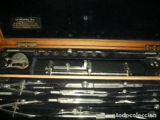 Antig&uuml;edades: CAJA DE COMPASES E.O. RICHTER PR&Auml;CISION - Foto 12