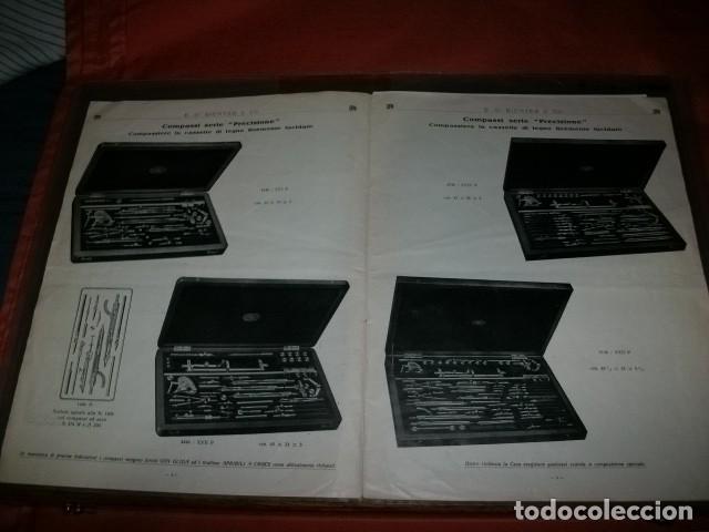 Antig&uuml;edades: CAJA DE COMPASES E.O. RICHTER PR&Auml;CISION - Foto 17