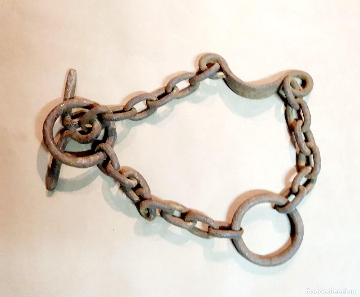 Antig&uuml;edades: CADENA DE HIERRO FORJADO - Foto 2