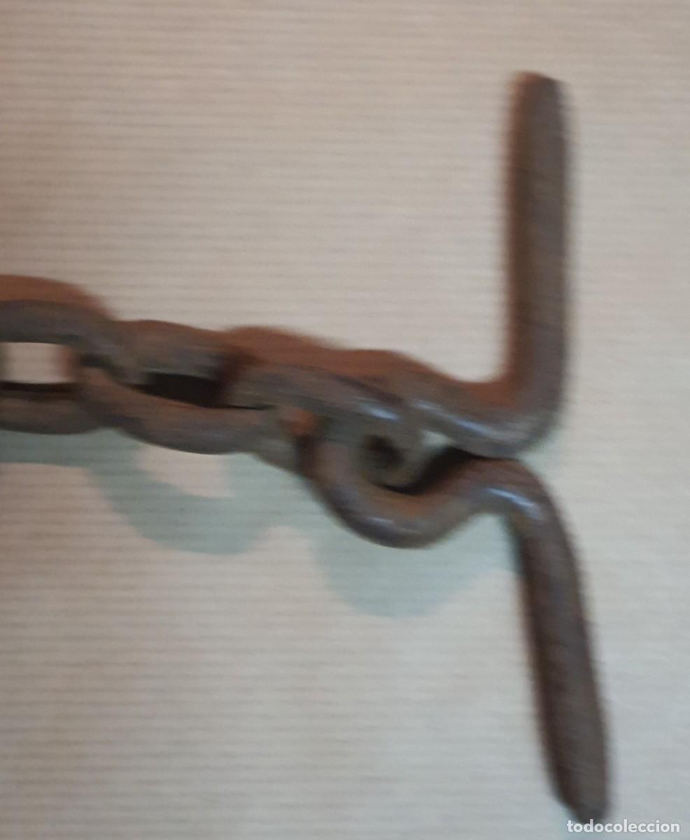 Antig&uuml;edades: CADENA DE HIERRO FORJADO - Foto 4