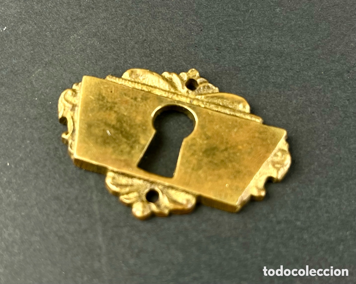 Antig&uuml;edades: Pareja de boca llaves en bronce ART DECO - Foto 4