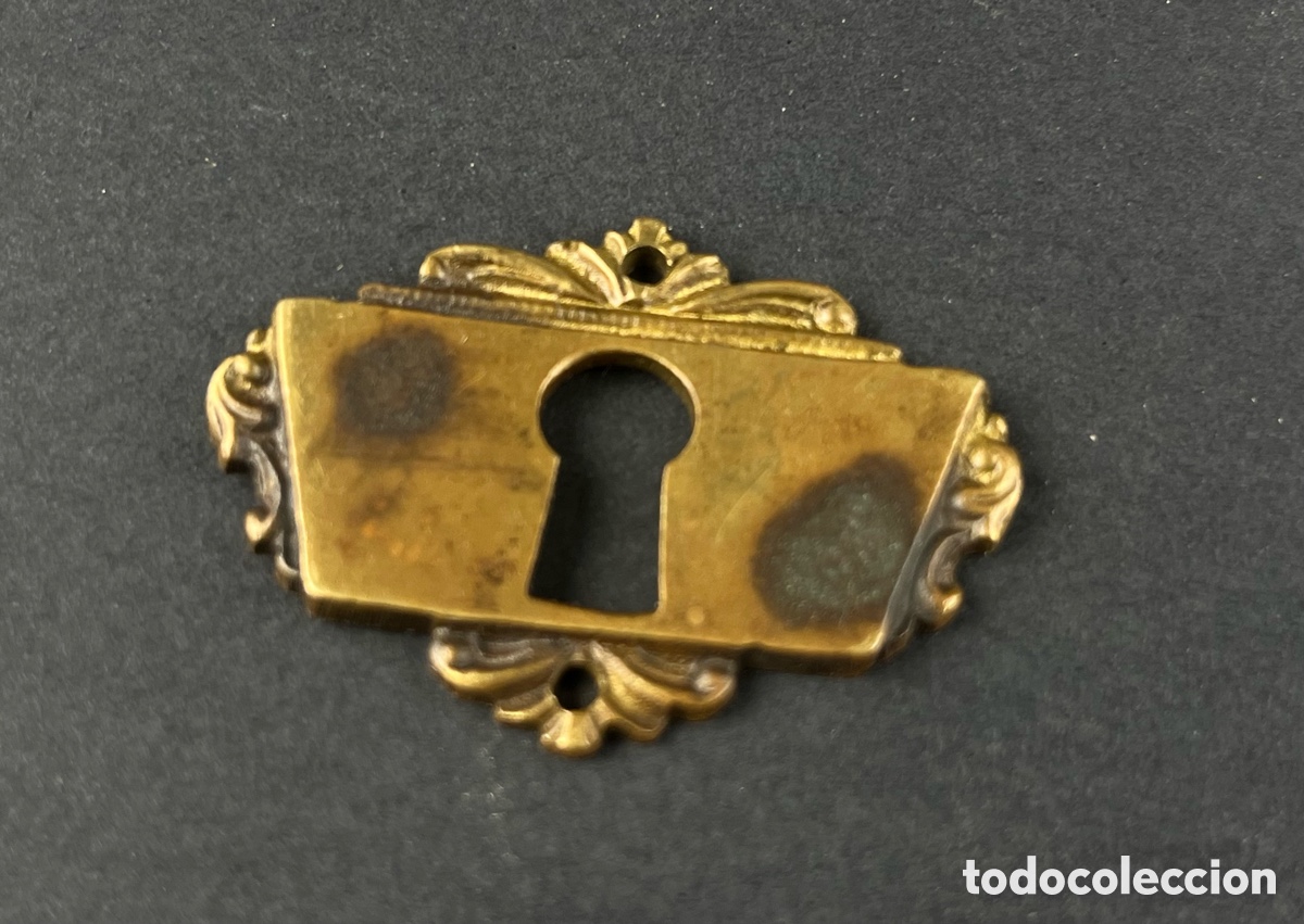 Antig&uuml;edades: Pareja de boca llaves en bronce ART DECO - Foto 5