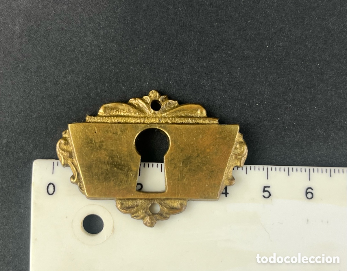 Antig&uuml;edades: Pareja de boca llaves en bronce ART DECO - Foto 6