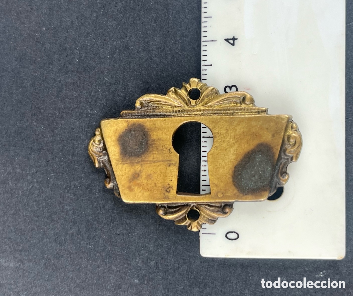 Antig&uuml;edades: Pareja de boca llaves en bronce ART DECO - Foto 7