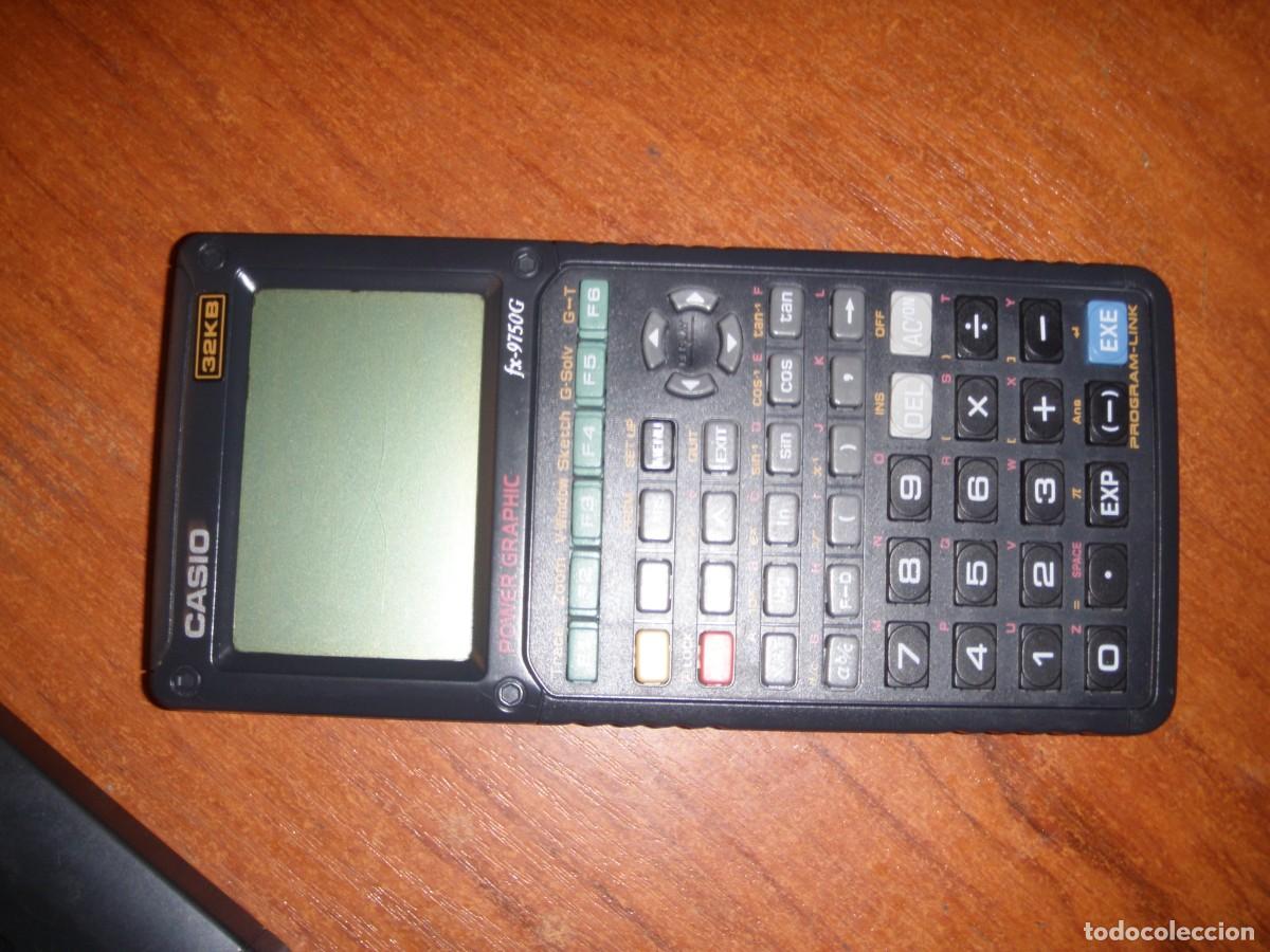 Antig&uuml;edades: CALCULADORA CASIO FX-9750G FX9759G FUNCIONANDO - Foto 3