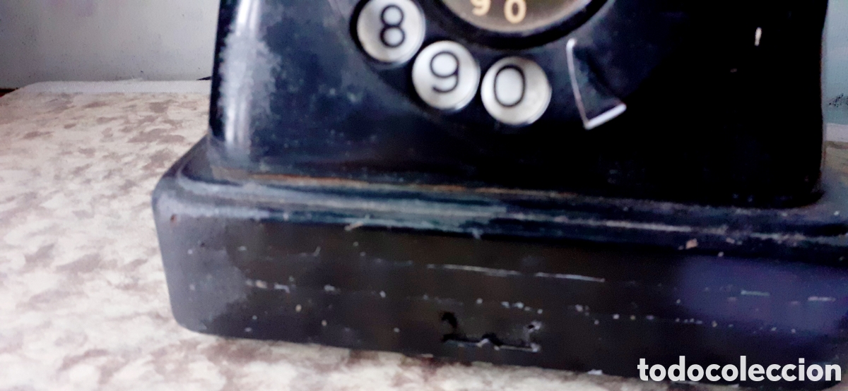Tel&eacute;fonos: Telefone antigua en baquelite - Foto 2