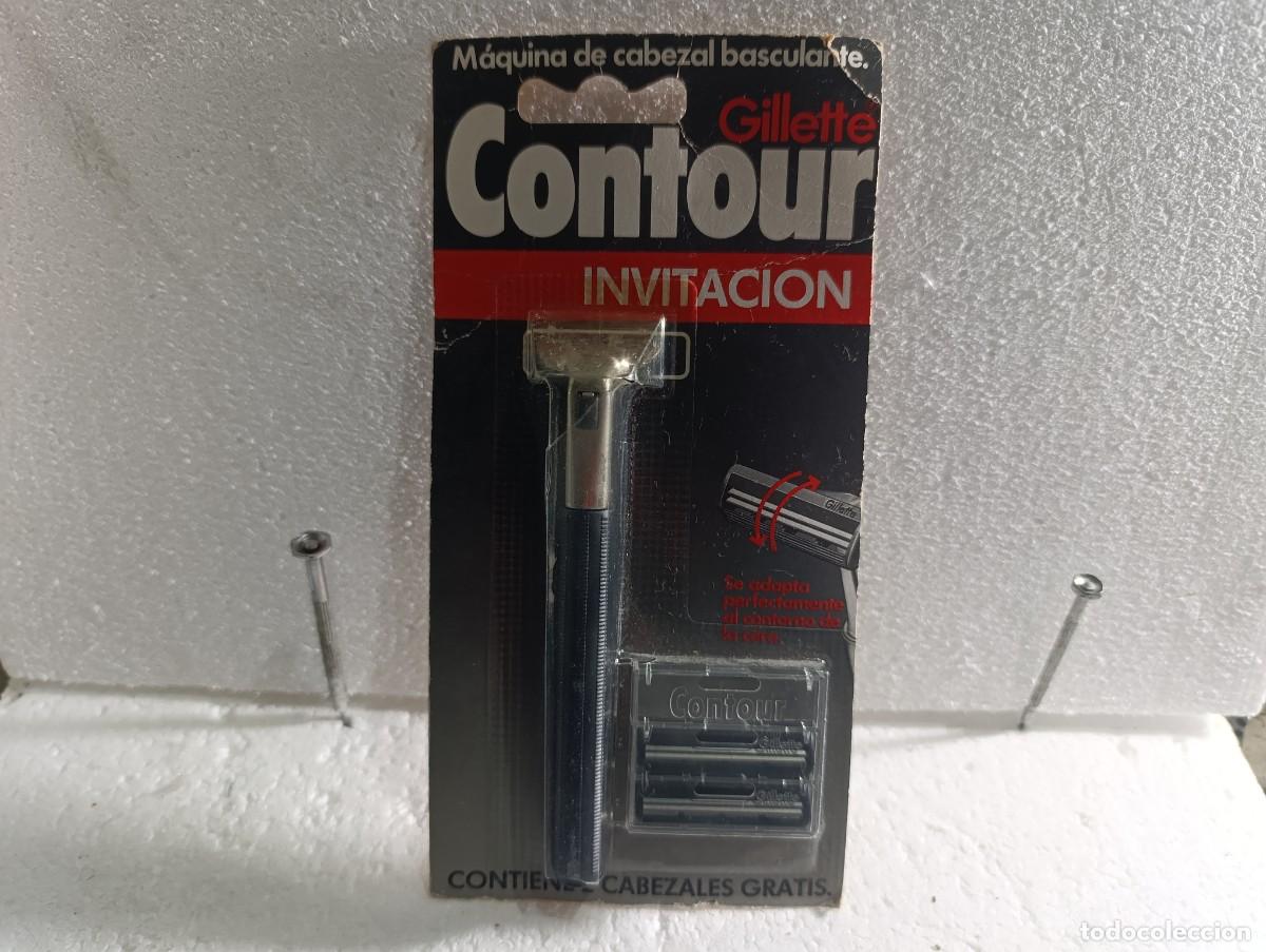 Antig&uuml;edades: MAQUINILLA GILLETTE CONTOUR INVITACION - EN BLISTER - SIN USAR