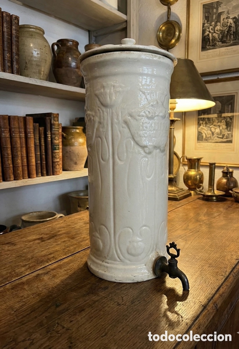 Antig&uuml;edades: Filtro Agua Antiguo Theorie Pasteur Paris - Foto 2