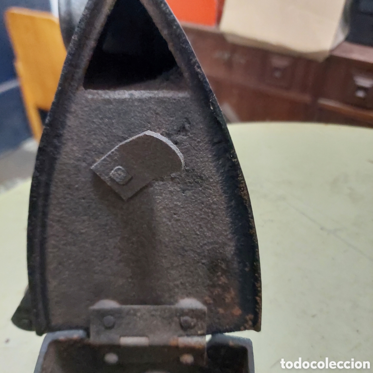Antig&uuml;edades: Plancha carb&oacute;n hierro - Foto 15