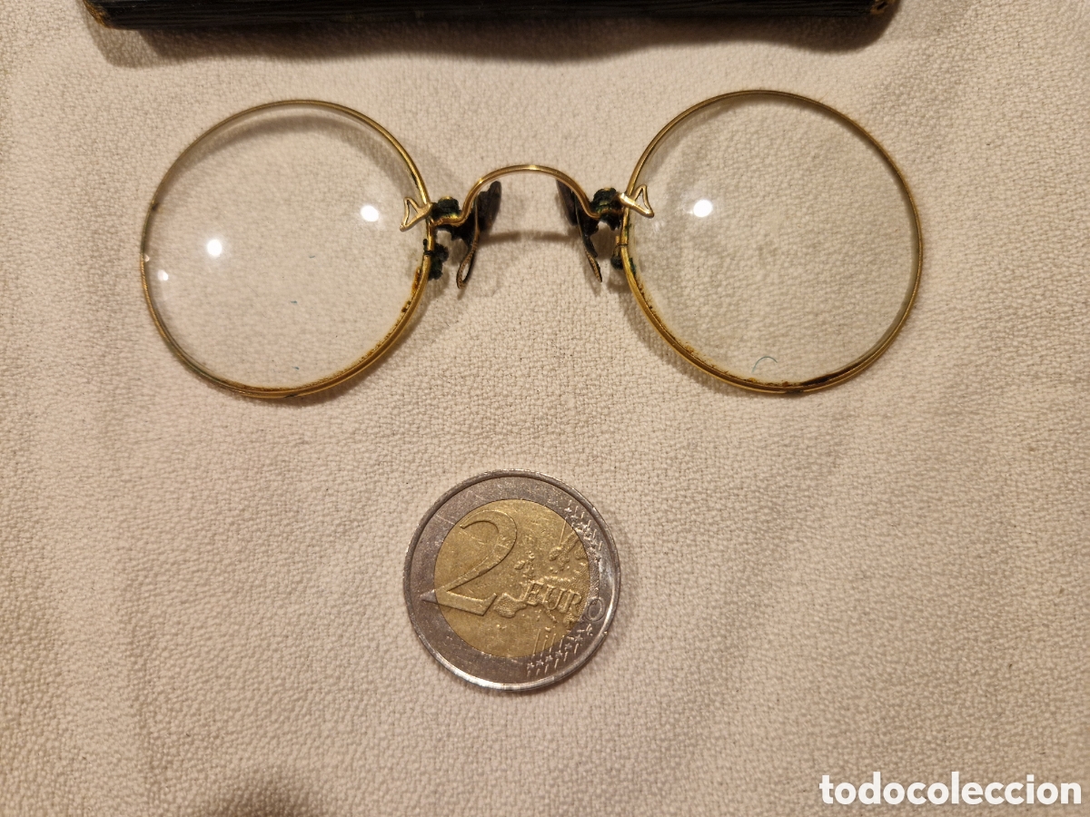 Antig&uuml;edades: Antiguos Quevedos, en su funda original - Foto 3