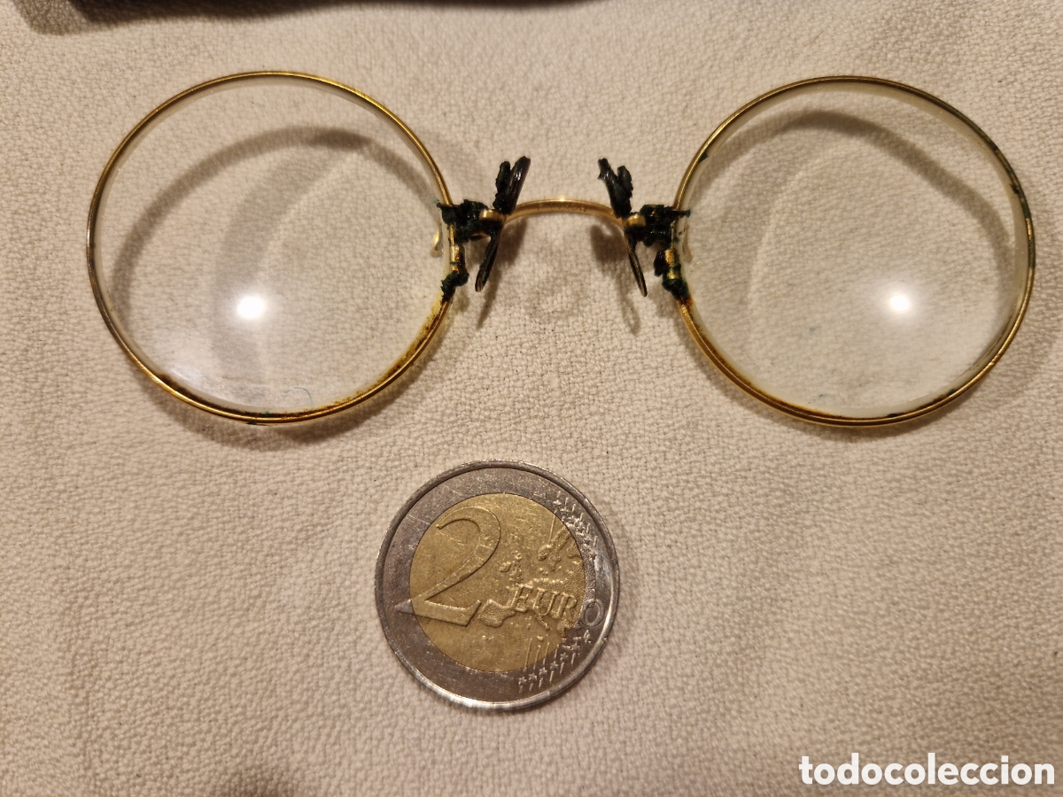 Antig&uuml;edades: Antiguos Quevedos, en su funda original - Foto 4