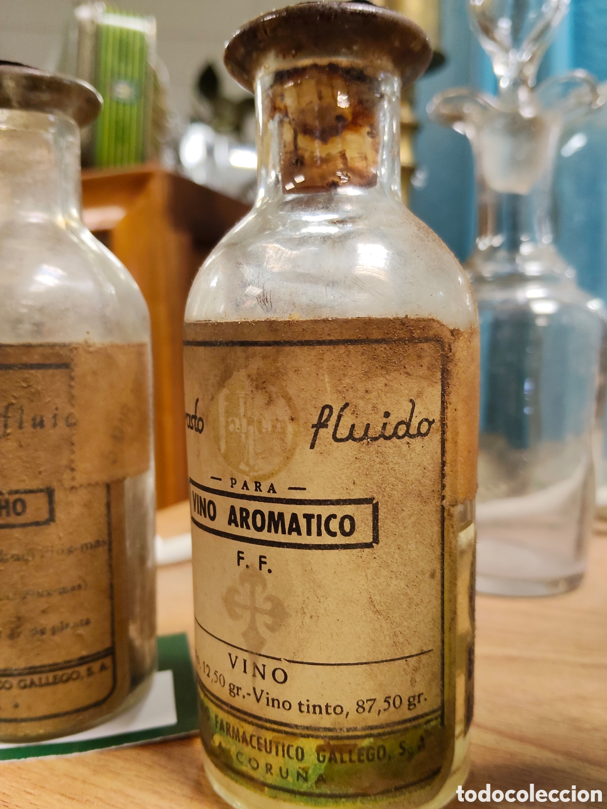 Antig&uuml;edades: Antiguo bote de farmacia - Foto 1