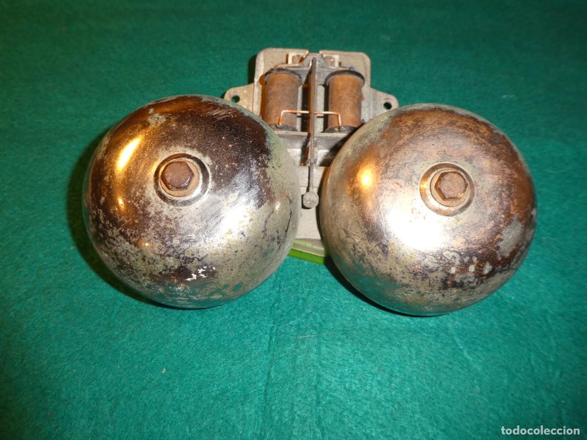 Antig&uuml;edades: TIMBRE ELECTRICO DE DOS CAMPANAS - Foto 10