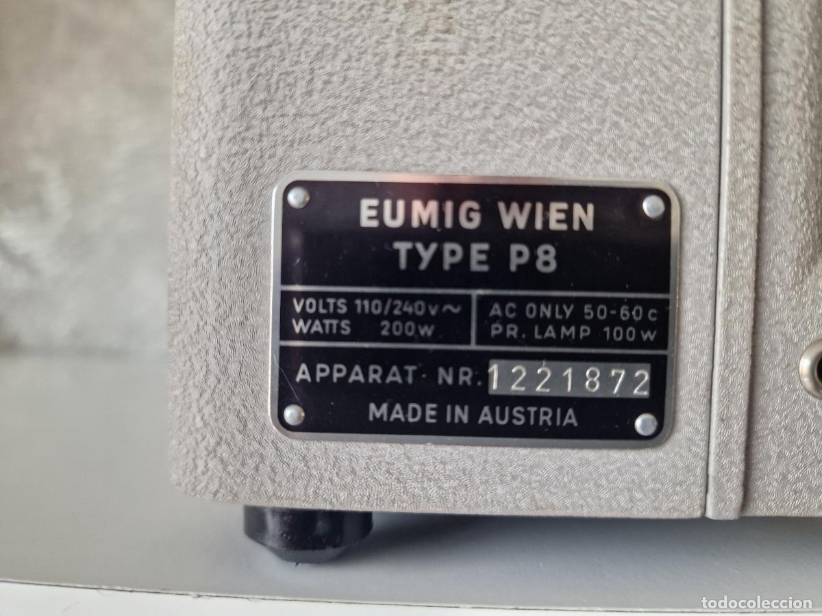 Antig&uuml;edades: ANTIGUO PROYECTOR EUMIG P8 - Foto 7