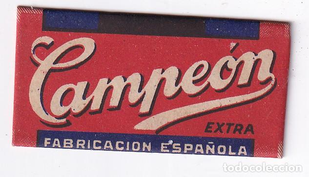 Antig&uuml;edades: CUCHILLAS DE AFEITAR. CAMPEON EXTRA. - Foto 1