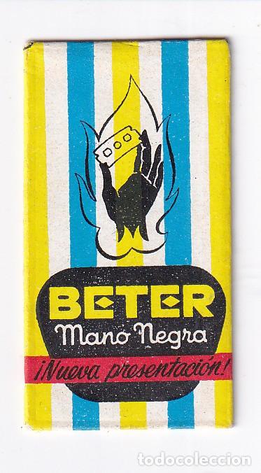 Antig&uuml;edades: CUCHILLAS DE AFEITAR. BETER MANO NEGRA. - Foto 1