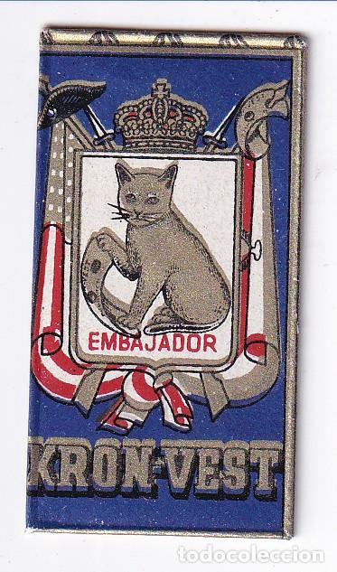 Antig&uuml;edades: CUCHILLAS DE AFEITAR. KRON-VEST. - Foto 1