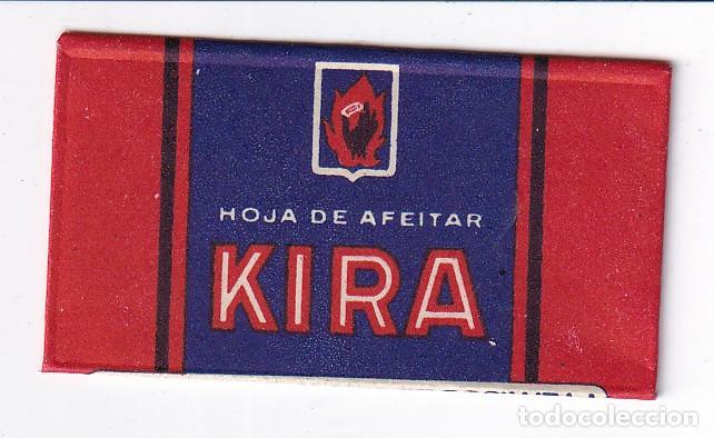 Antig&uuml;edades: CUCHILLAS DE AFEITAR. HOJA DE AFEITAR KIRA. - Foto 1