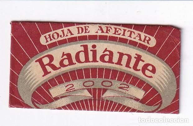 Antig&uuml;edades: CUCHILLAS DE AFEITAR. HOJA DE AFEITAR RADIANTE. - Foto 1
