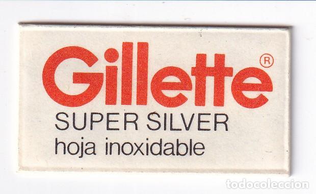Antig&uuml;edades: CUCHILLAS DE AFEITAR. GILLETTE SUPER SILVER. - Foto 1