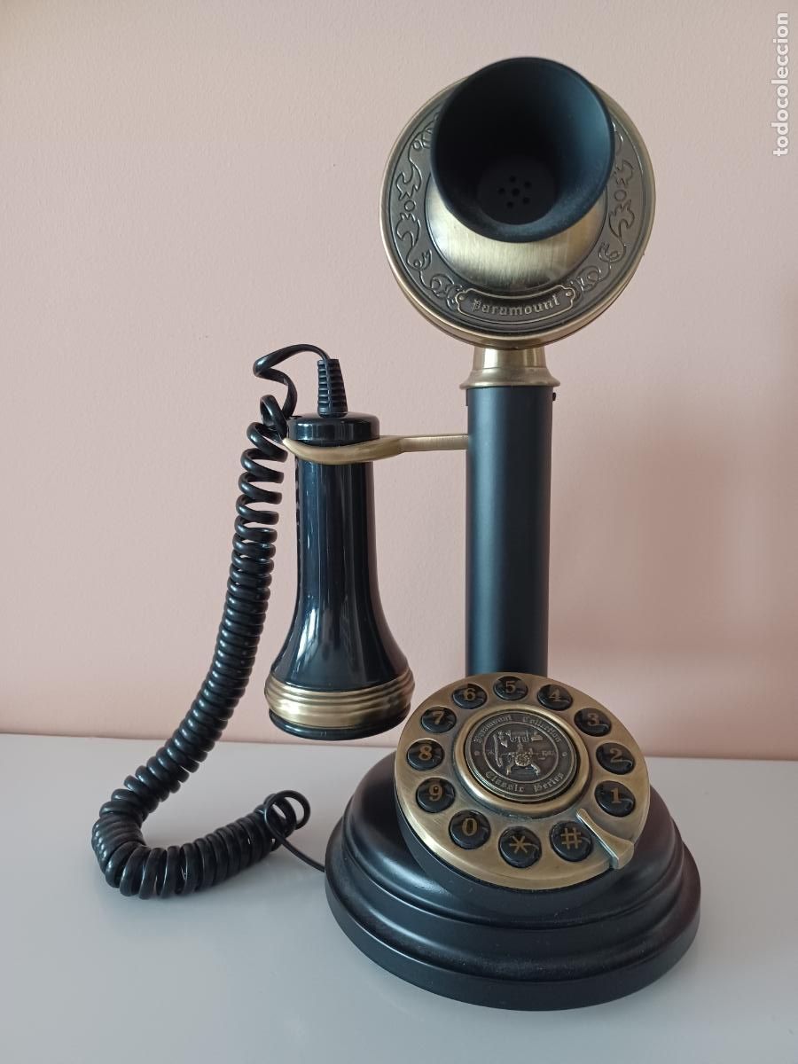 Tel&eacute;fonos: TEL&Eacute;FONO ANTIGUO , R&Eacute;PLICA. - Foto 1