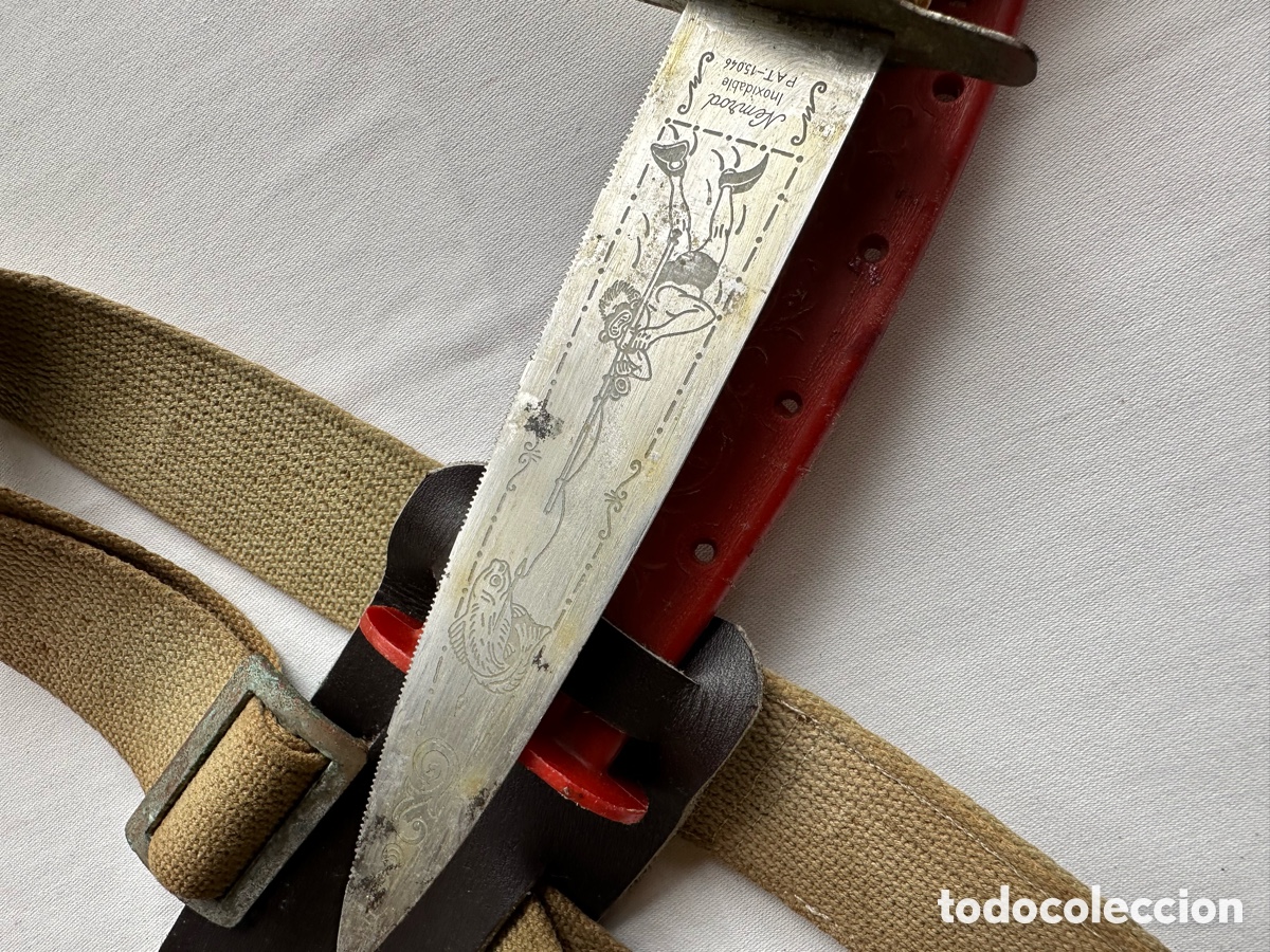 Antig&uuml;edades: Nemrod mod. Hidrost&aacute;tico . Cuchillo buceo. - Foto 8