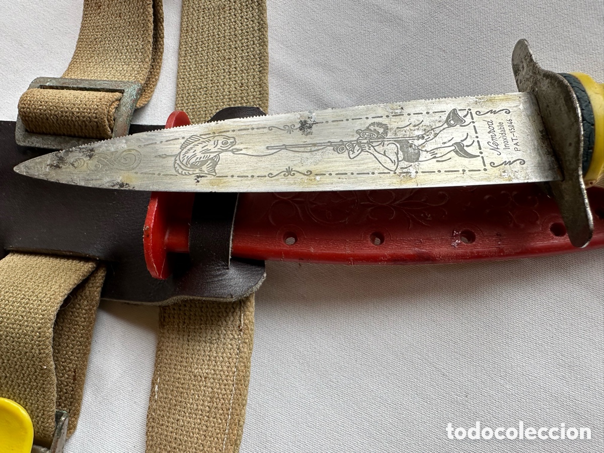 Antig&uuml;edades: Nemrod mod. Hidrost&aacute;tico . Cuchillo buceo. - Foto 9