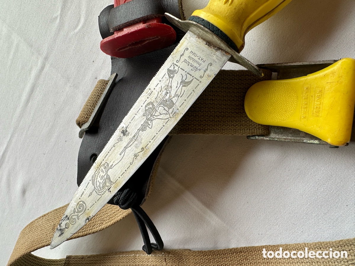 Antig&uuml;edades: Nemrod mod. Hidrost&aacute;tico . Cuchillo buceo. - Foto 18