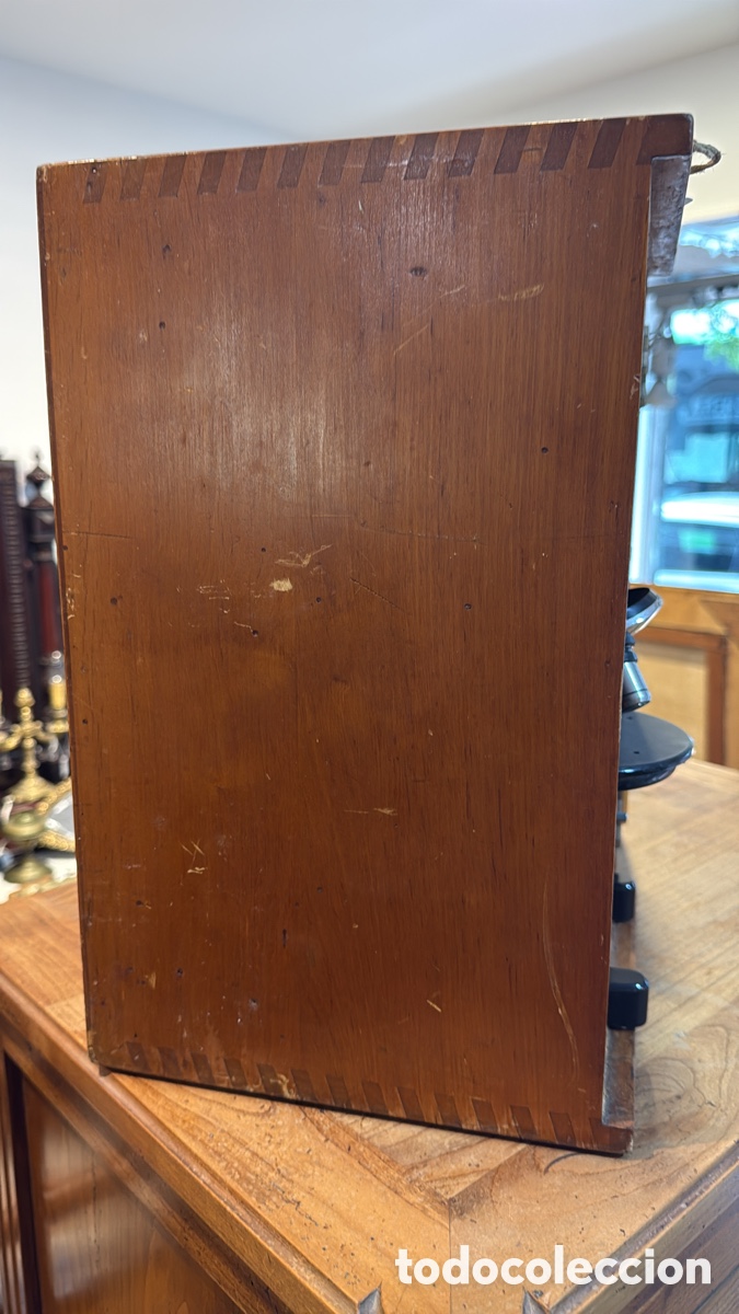 Antig&uuml;edades: MICROSCOPIO ALEM&Aacute;N CARL ZEISS JENA - Foto 4