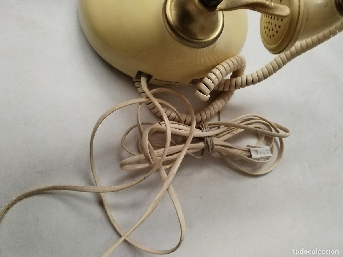 Tel&eacute;fonos: telefono sobremesa de baquelita - Foto 3