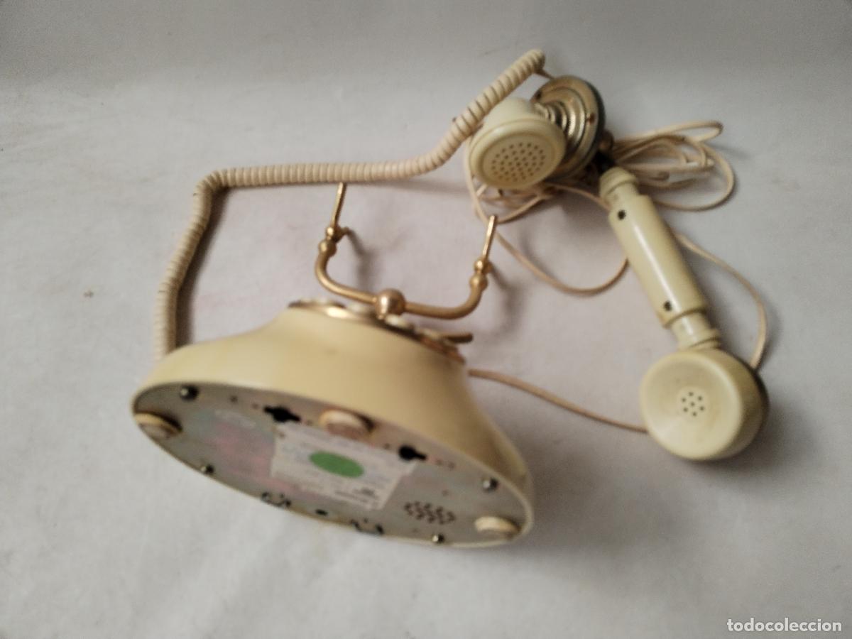 Tel&eacute;fonos: telefono sobremesa de baquelita - Foto 4