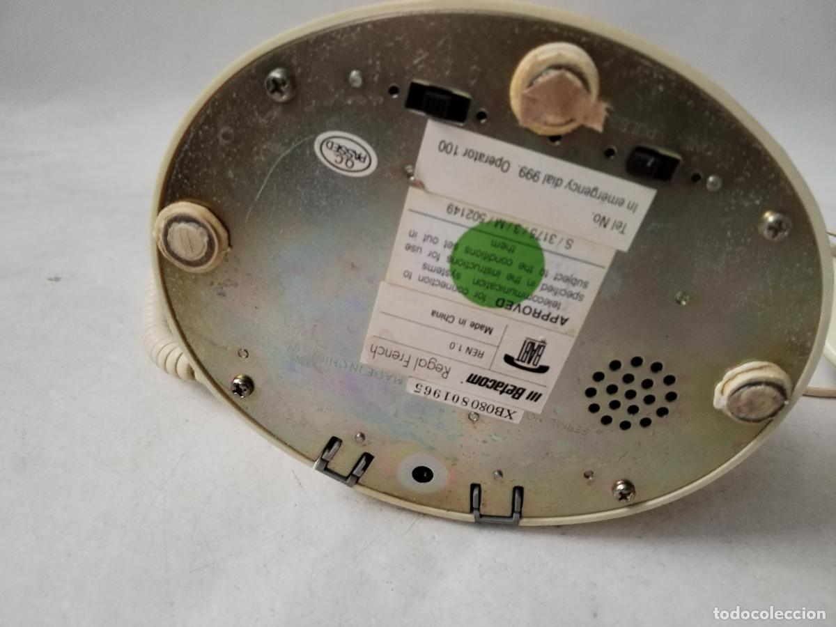 Tel&eacute;fonos: telefono sobremesa de baquelita - Foto 6