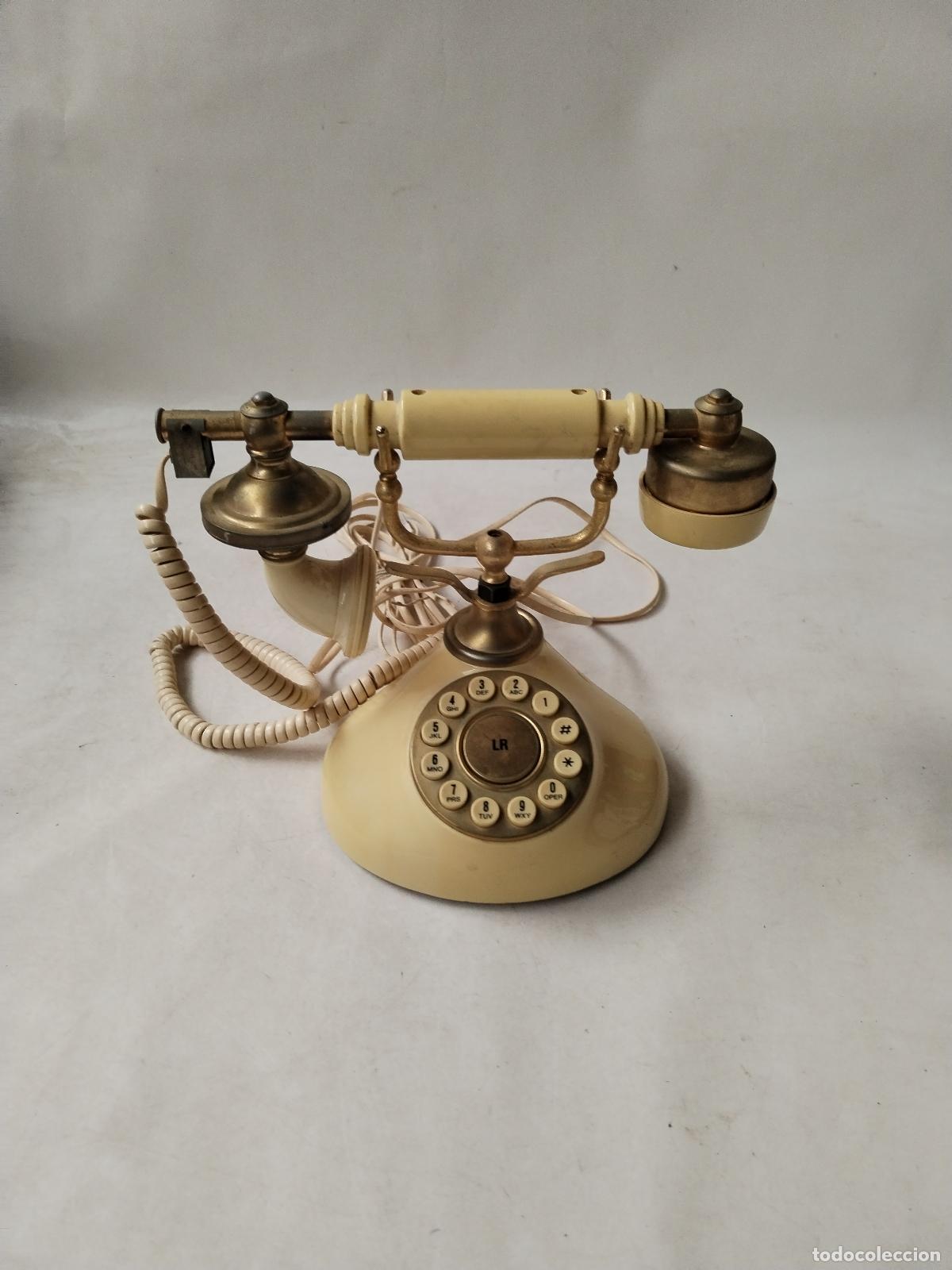 Tel&eacute;fonos: telefono sobremesa de baquelita - Foto 8