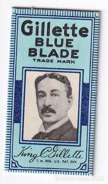 Antig&uuml;edades: CUCHILLAS DE AFEITAR. GILLETTE BLUE BLADE. - Foto 1
