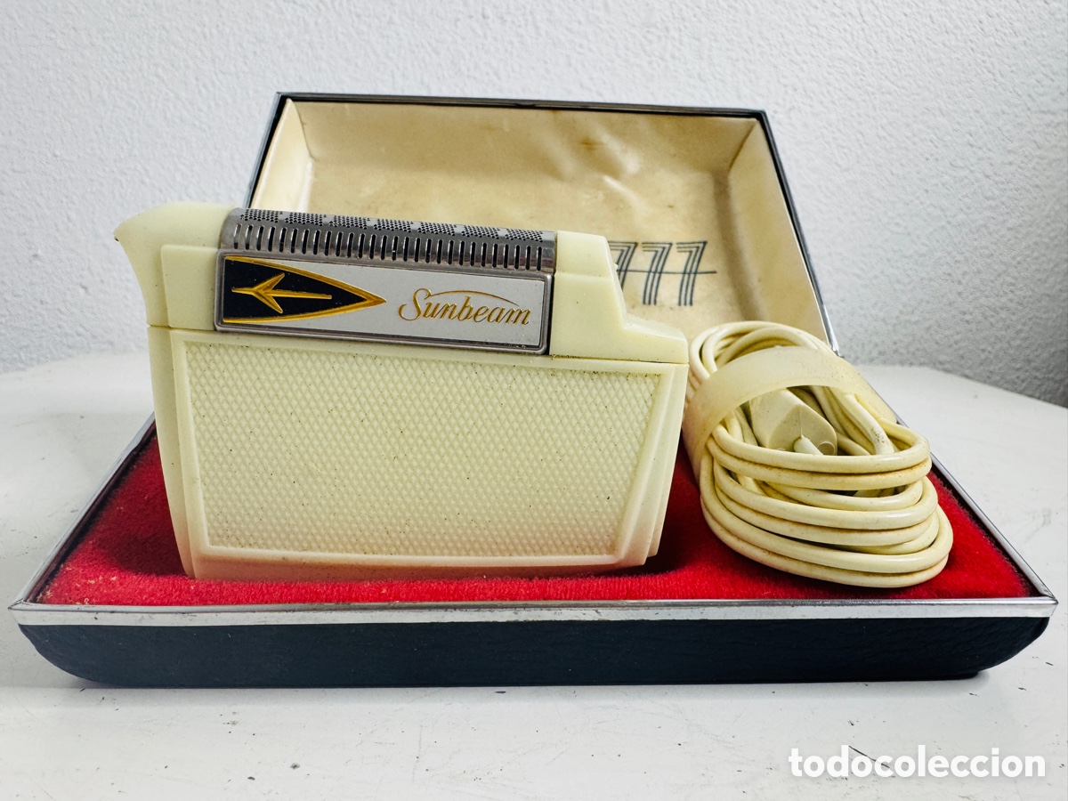 Antig&uuml;edades: afeitadora el&eacute;ctrica Sunbeam Shavemaster 1950s - Foto 3