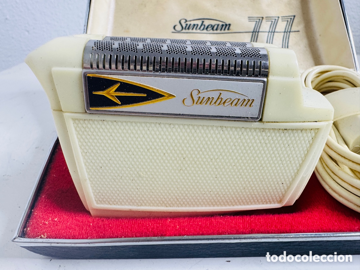 Antig&uuml;edades: afeitadora el&eacute;ctrica Sunbeam Shavemaster 1950s - Foto 4