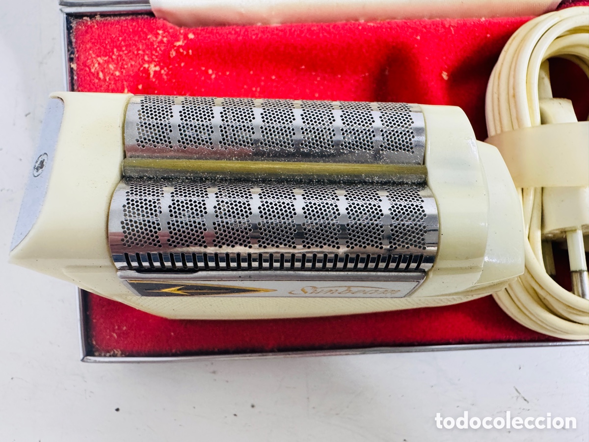 Antig&uuml;edades: afeitadora el&eacute;ctrica Sunbeam Shavemaster 1950s - Foto 5