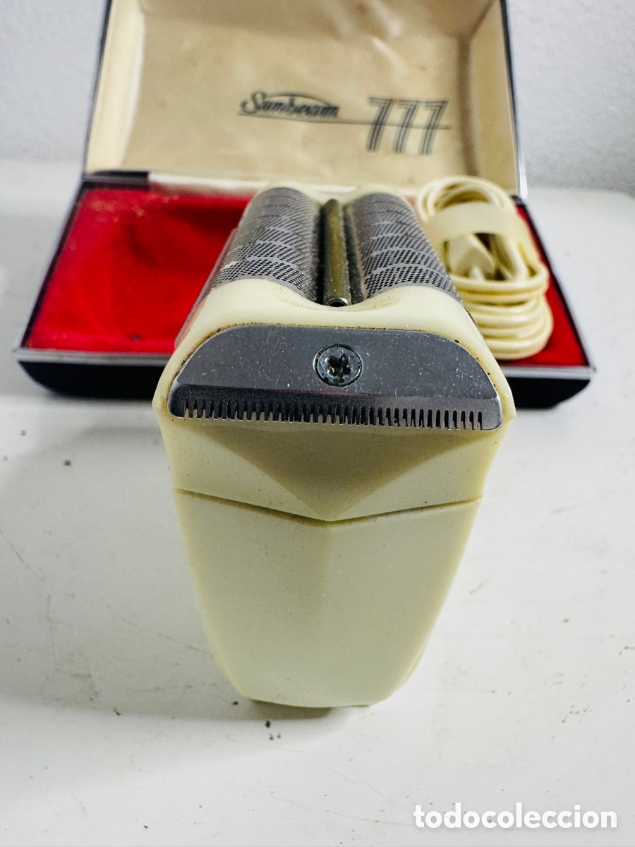 Antig&uuml;edades: afeitadora el&eacute;ctrica Sunbeam Shavemaster 1950s - Foto 6